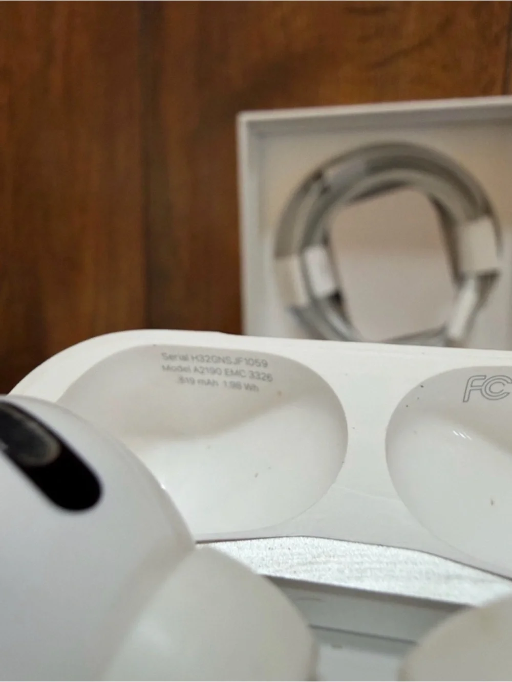 Apple AirPods Pro  with Charging Case and cable